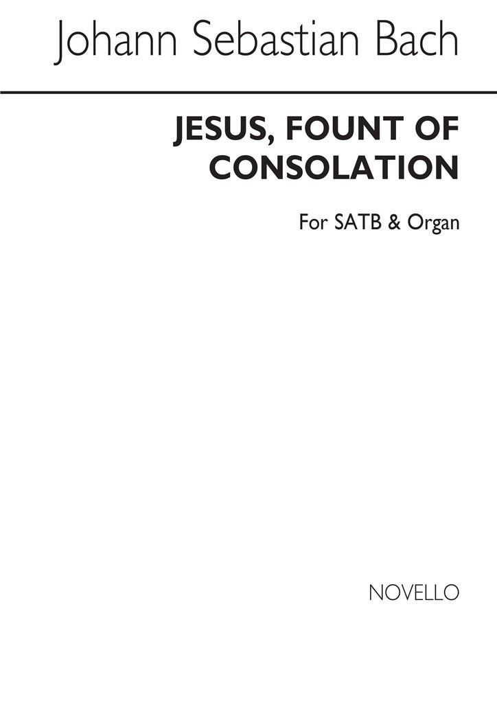 Fount Of Consolation Satb